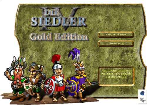 Siedler 4 Installation Gold-Edition