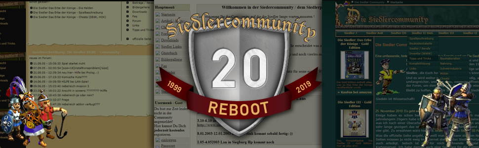 Siedlercommunity Reboot 2019